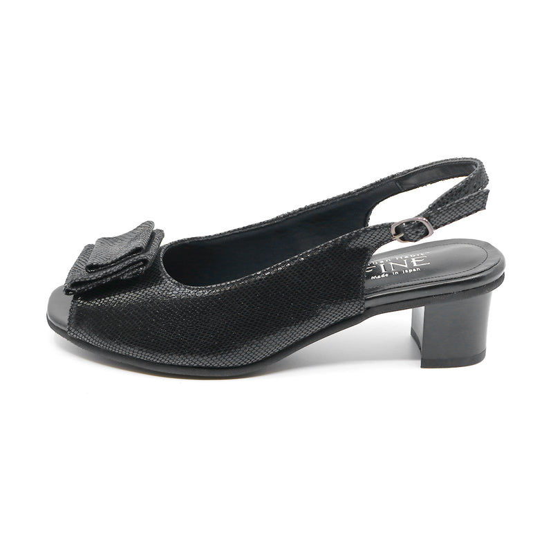 Kanaka Black Extra soft Slingbacks