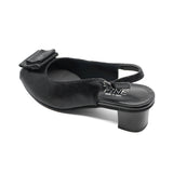 Kanaka Black Extra soft Slingbacks