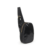 KANGOUROU Black Asymmetrical Sling Bag