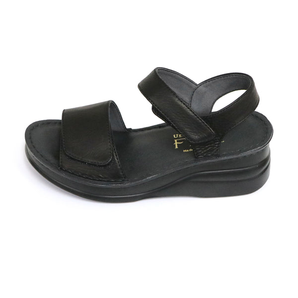 Karu Black Real Support Sandals