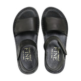 Karu Black Real Support Sandals