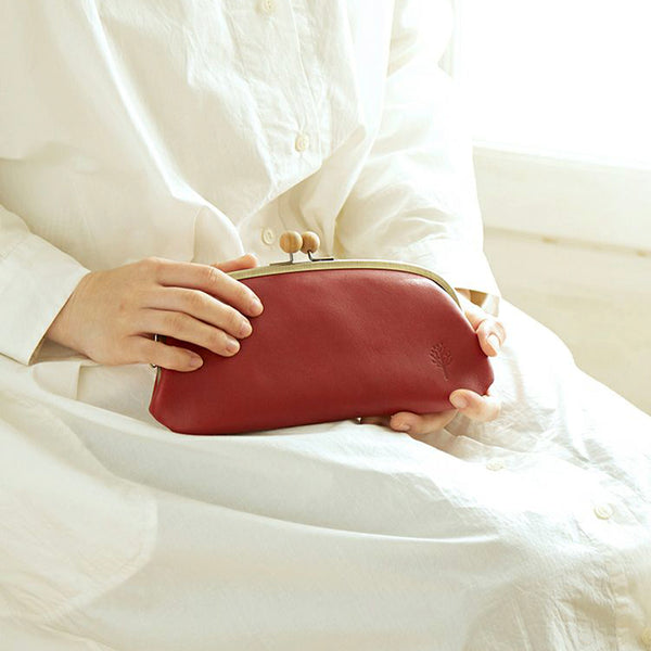 Kidama Double Long Wallet Red
