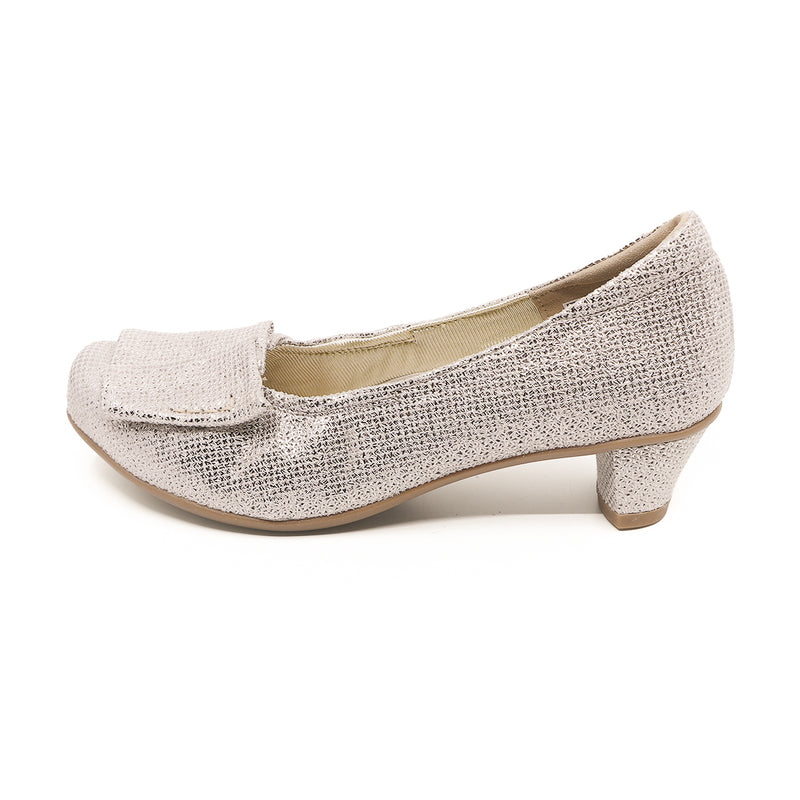 Kihin Platinum  Soft Walking Pumps