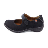 KIKA STRAP Black Mary Jane Wedges