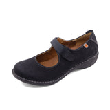 KIKA STRAP Black Mary Jane Wedges