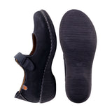 KIKA STRAP Black Mary Jane Wedges