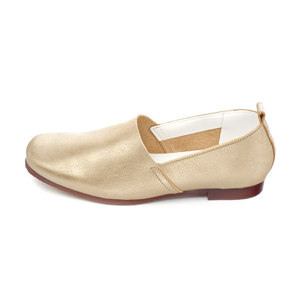 Kiki Champagne Gold Extra Soft Slip-on