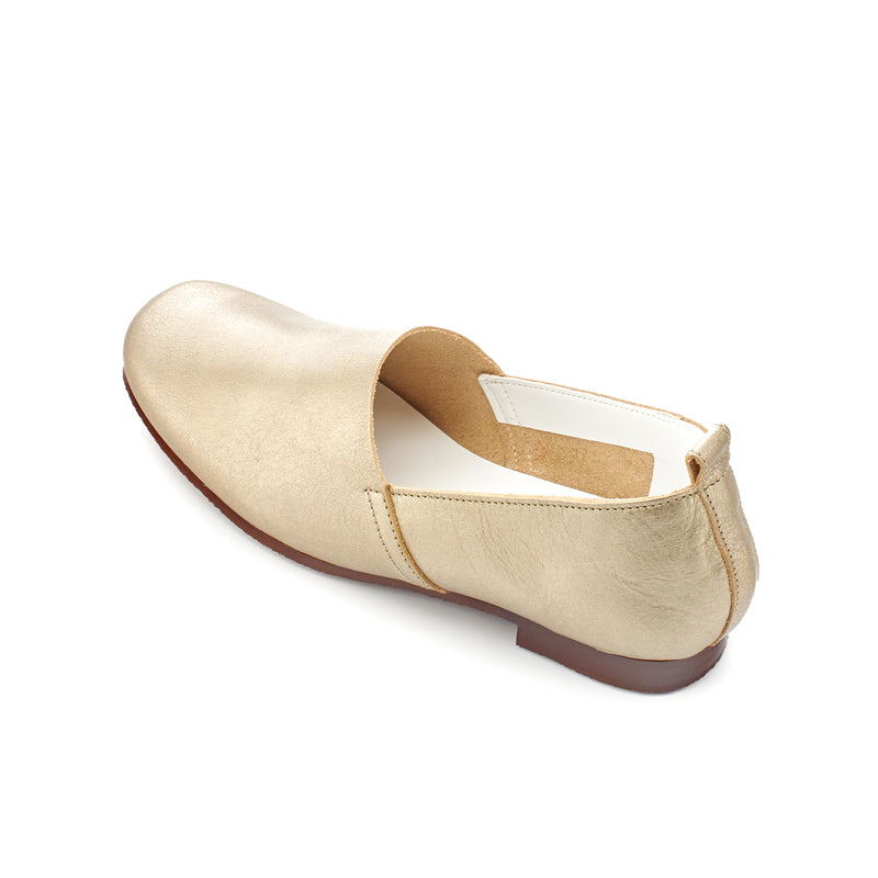 Kiki Champagne Gold Extra Soft Slip-on