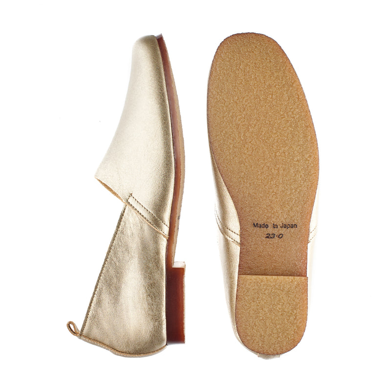 Kiki Champagne Gold Extra Soft Slip-on
