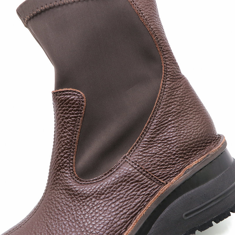 Kiina Choco Brown ANTI-SLIP Stretch Boots