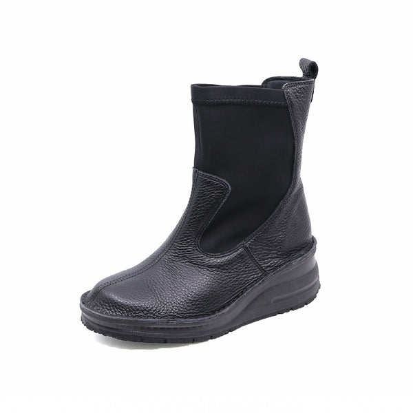 Kiina Black ANTI-SLIP Stretch Boots