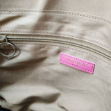 KOMBU Ultra light Tote Beige x Pink