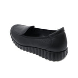 KORU Black Soft Walking Slip-ons