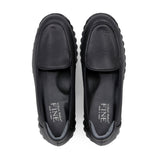 KORU Black Soft Walking Slip-ons