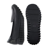KORU Black Soft Walking Slip-ons