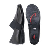 KUROMU Black Soft Walking Slip-Ons