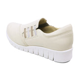 KURUMI Ivory Anti-Slip Soft Walking Slip-Ons