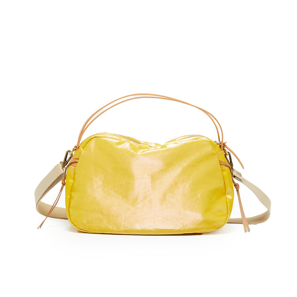 Bowl Yellow Linen Bag