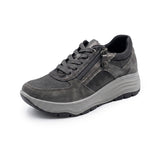LEDA Dark Grey Anti-Slip Sneakers