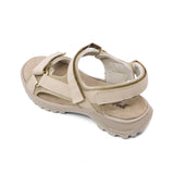 LEXA Natural Beige Soft Walking Sandals