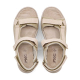 LEXA Natural Beige Soft Walking Sandals