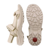 LEXA Natural Beige Soft Walking Sandals