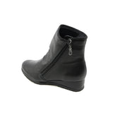 Marika Black Anti Slip Soft Wedge Boots