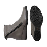 MARIKA Grey Anti Slip Soft Wedge Boots