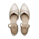 MARIN2 Light Grey Balanced Heel Pumps