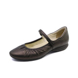 MEGUMI Bronze Soft Walking Mary Jane