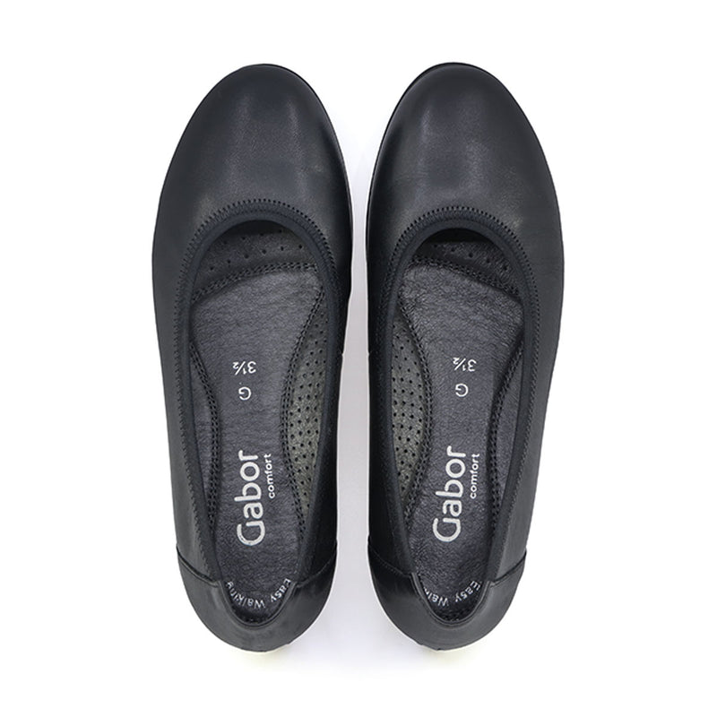 MELANIE All Black AirCube Flats