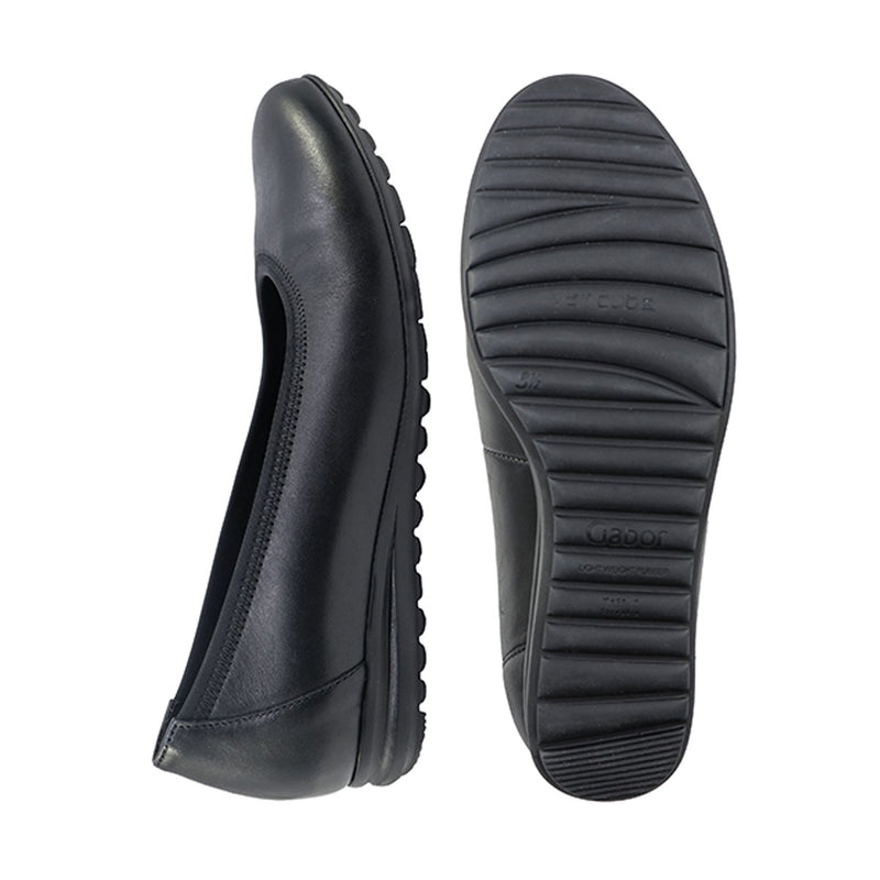 MELANIE All Black AirCube Flats