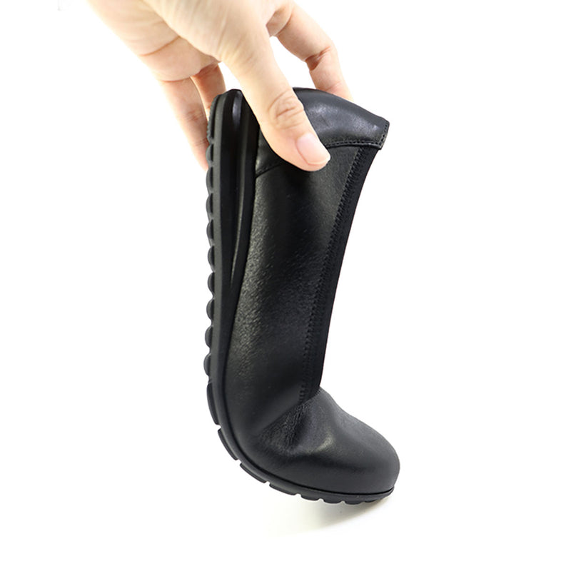 MELANIE All Black AirCube Flats