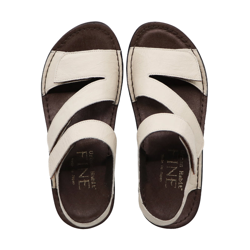 Meto Ivory Real Support Sandals