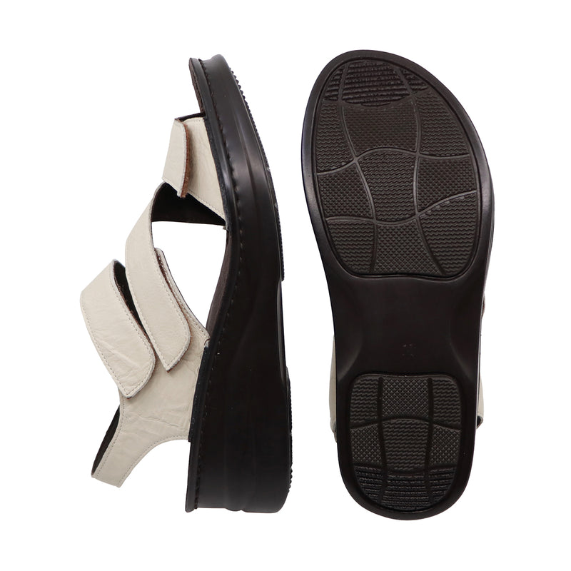 Meto Ivory Real Support Sandals