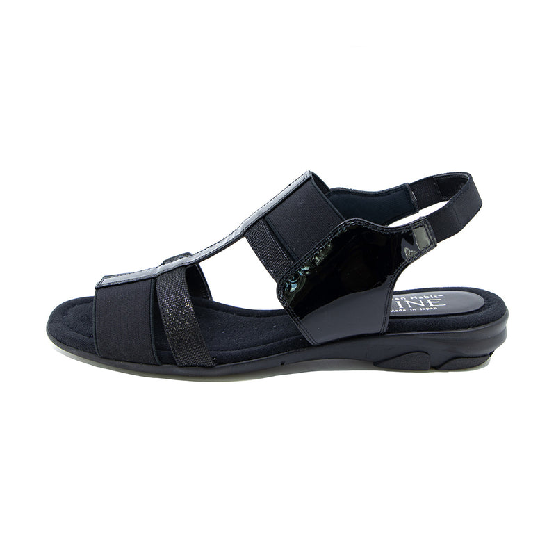 MII Black Combi Soft Walking Sandals