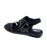 MII Black Combi Soft Walking Sandals