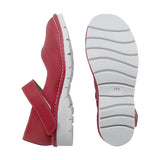 Mino2 Red Wide Fit Strap Flats