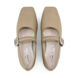 MISORA Beige Ultra Light Rain Shoes