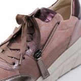 MIZZI Dark Rose Soft Walking Sneakers