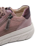 MIZZI Dark Rose Soft Walking Sneakers