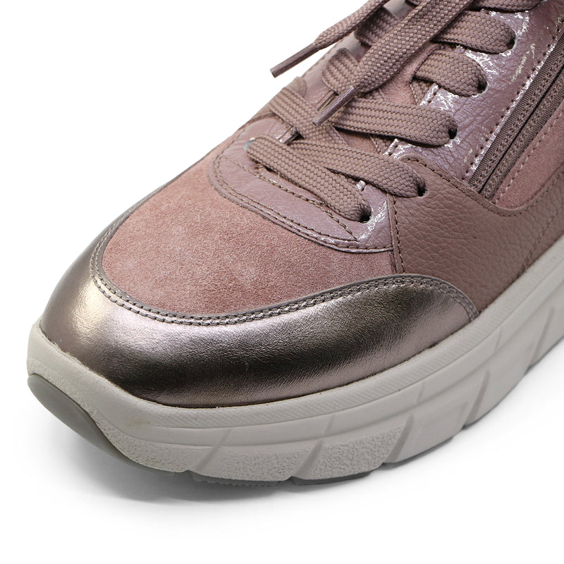 MIZZI Dark Rose Soft Walking Sneakers