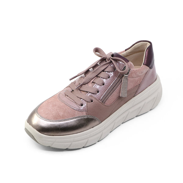 MIZZI Dark Rose Soft Walking Sneakers
