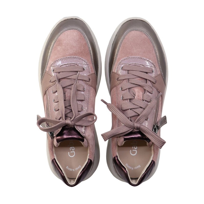 MIZZI Dark Rose Soft Walking Sneakers
