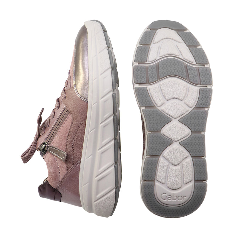 MIZZI Dark Rose Soft Walking Sneakers