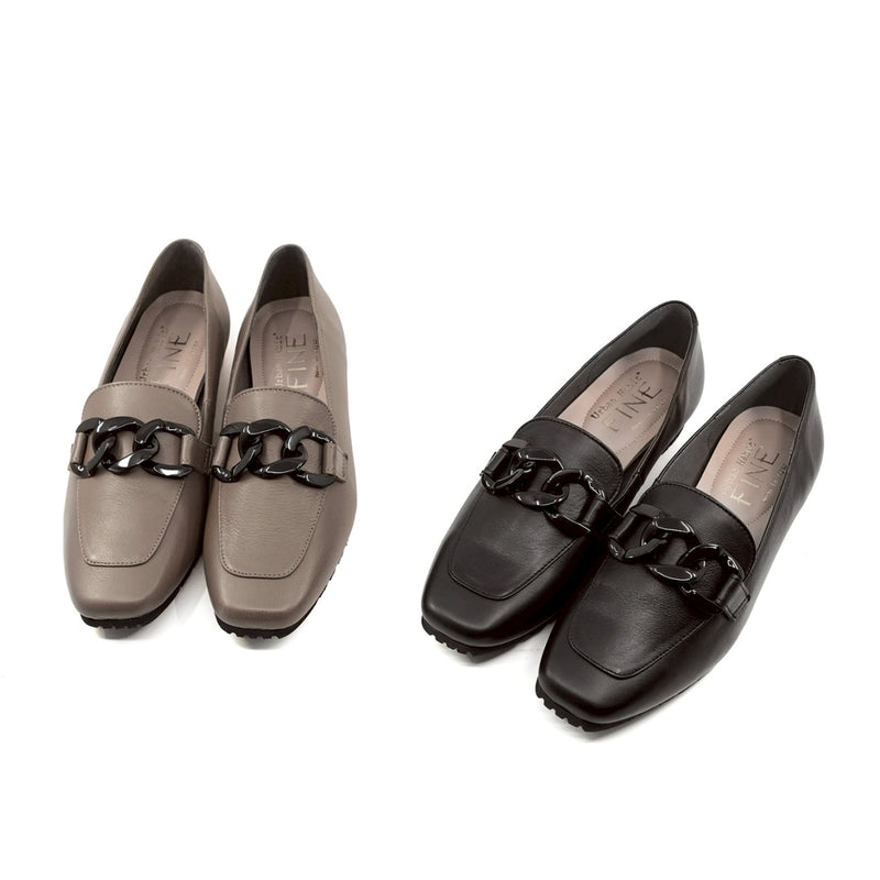 Moa Black Ultra Light Loafers