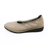 MORI Dark Beige Extra Soft Wide Fit Flats