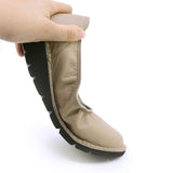 MORI Dark Beige Extra Soft Wide Fit Flats