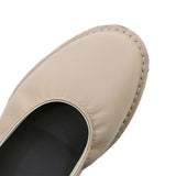 MORI Dark Beige Extra Soft Wide Fit Flats