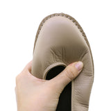 MORI Dark Beige Extra Soft Wide Fit Flats